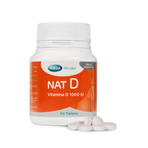 nat d 1000ui tableta frasco 60 un