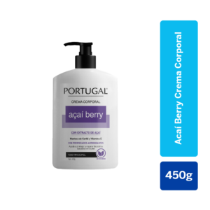 crema corporal portugal acaí berry frasco 450 g