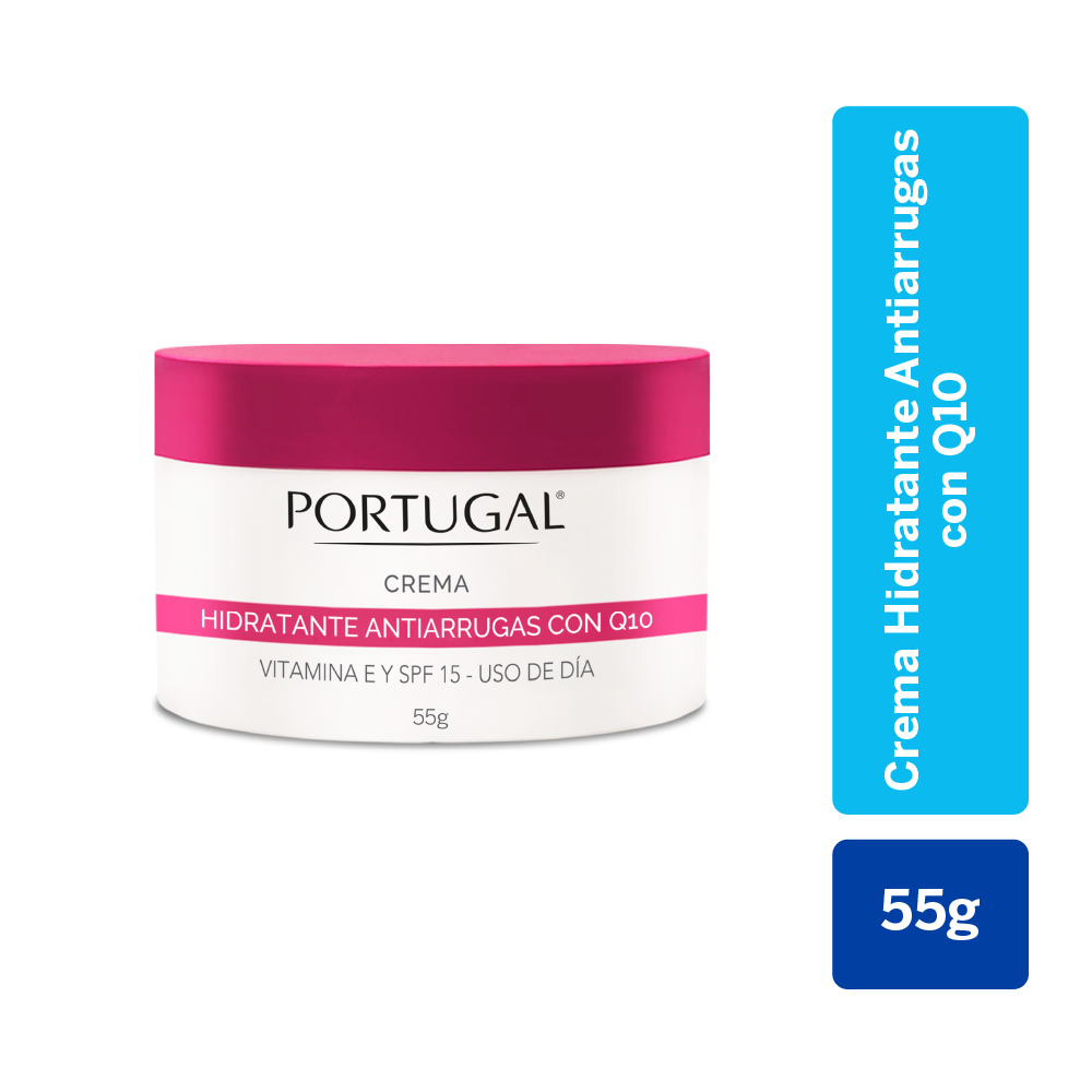 crema facial antiarrugas nutritiva q10 portugal frasco 55 g