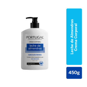crema corporal portugal leche de almendras frasco 450 g