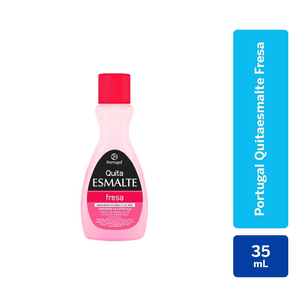 quita esmalte portugal fresa frasco 35 ml