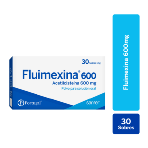 fluimexina 600 600mg polvo para solución oral