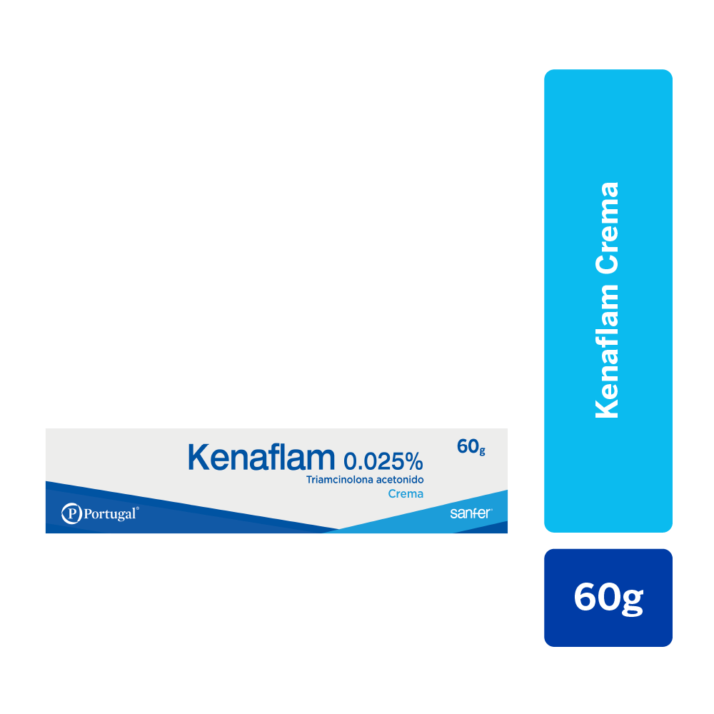 kenaflam 0.025% crema tópica tubo 60 g