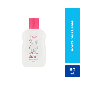 portugal aceite para bebé frasco 60 ml