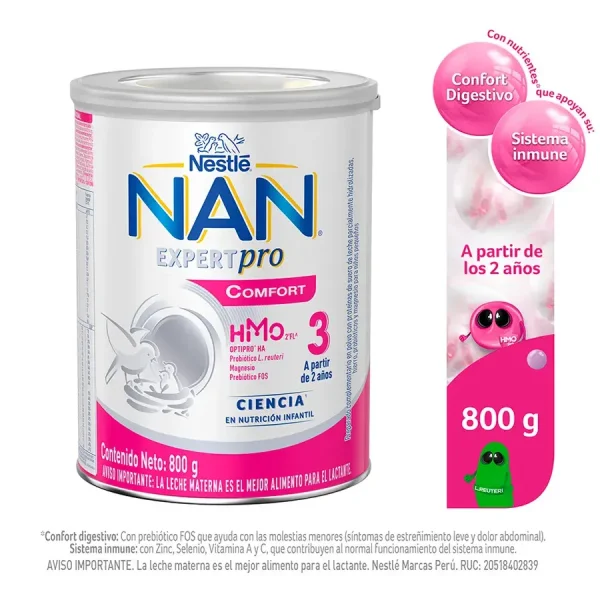 nan expertpro comfort 3 lata 800 g