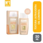 fotoprotector isdin fusion water magic light spf 50+ frasco 50 ml