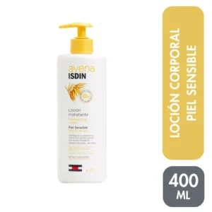 loción hidratante isdin avena para piel sensible frasco 400 ml