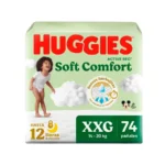 pañales huggies bigpack active sec talla xxg paquete 74 un
