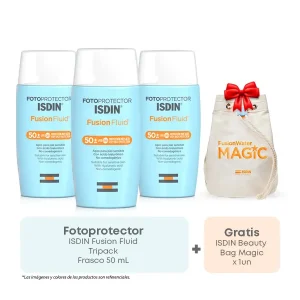 fotoprotector isdin fusion fluido spf 50. frasco 50 ml duopack