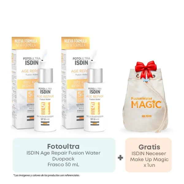 fotoprotector isdin fusion fluido spf 50. frasco 50 ml duopack