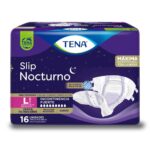 pañal para adulto tena slip nocturno talla l paquete 16 un