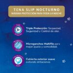 pañal para adulto tena slip nocturno talla m paquete 16 un