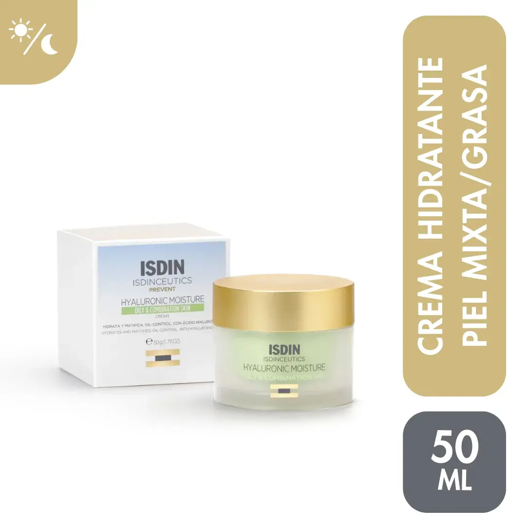 crema isdinceutics oily & combination pote 50 g