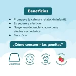 gomitas calm & chill gummix kids frasco 90 un