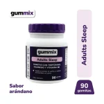 gomitas gummix para dormir adulto frasco 90 un