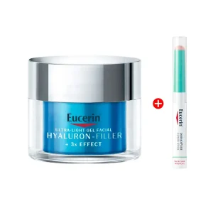 eucerin hyaluron filler 3x effect ultra light gel facial pote 50 g
