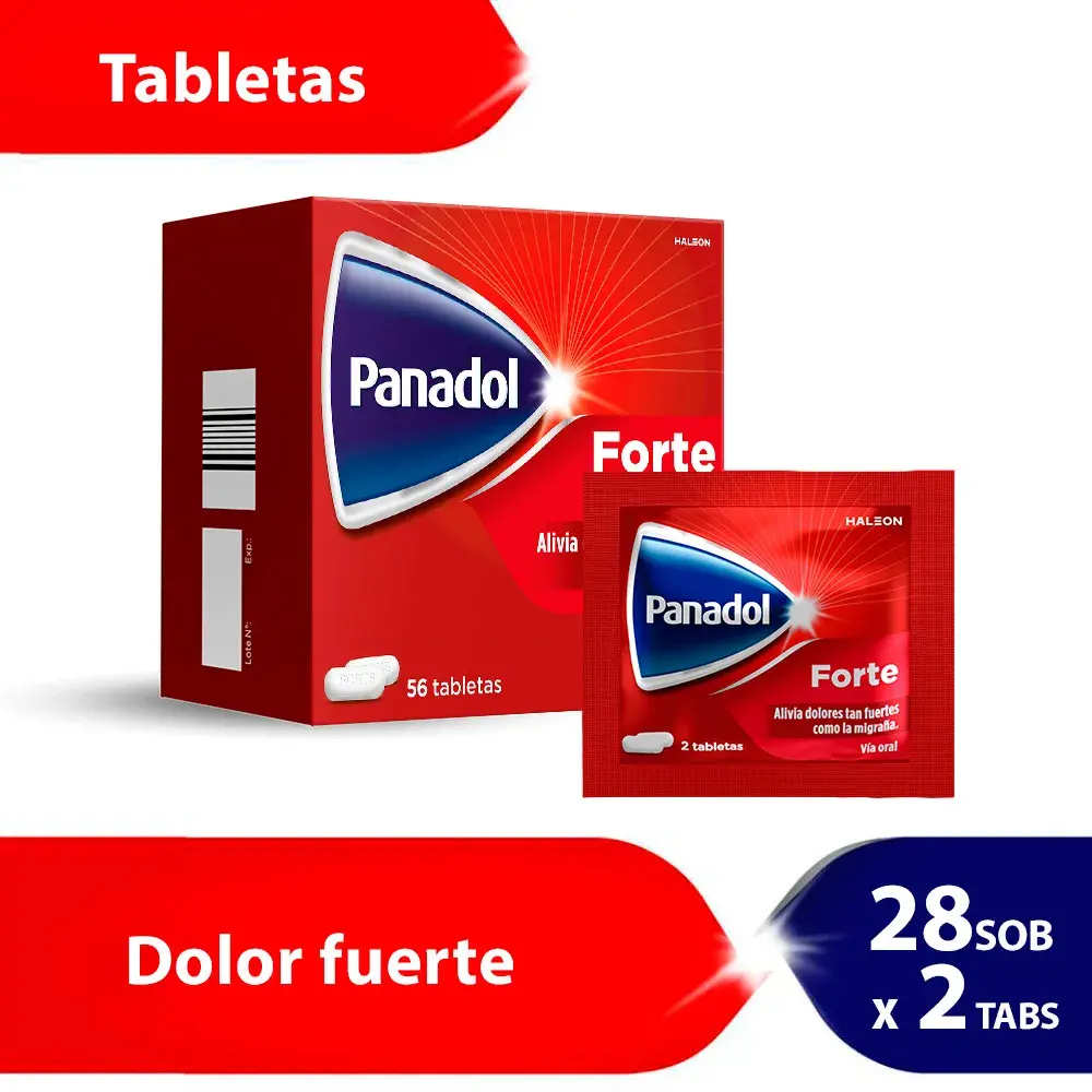 panadol forte (sob/2 tab)