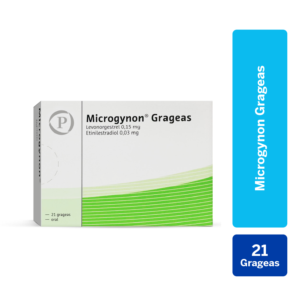 microgynon grageas caja 21 un