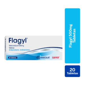 flagyl 500 mg comprimidos recubiertos