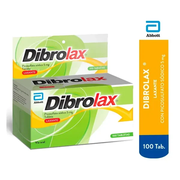 dibrolax 5mg tabletas