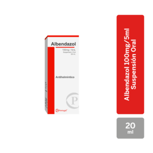 albendazol ptg suspension 20 ml