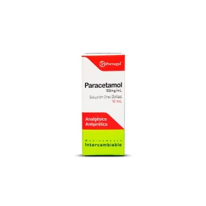 paracetamol 100mg/ml solución oral gotas frasco 10 ml