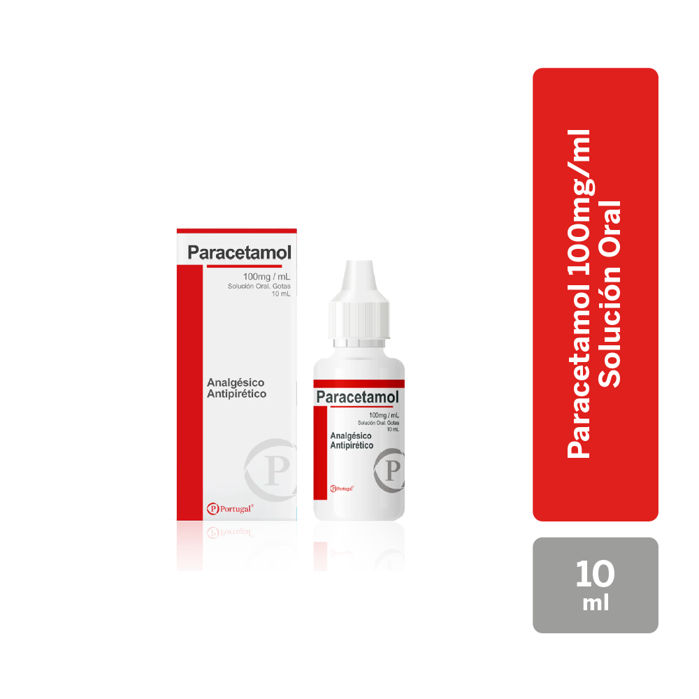 Paracetamol 100mg/ml Solución Oral – Frasco 10 ML