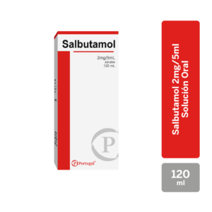 salbutamol 2 mg/5 ml jarabe frasco 120 ml