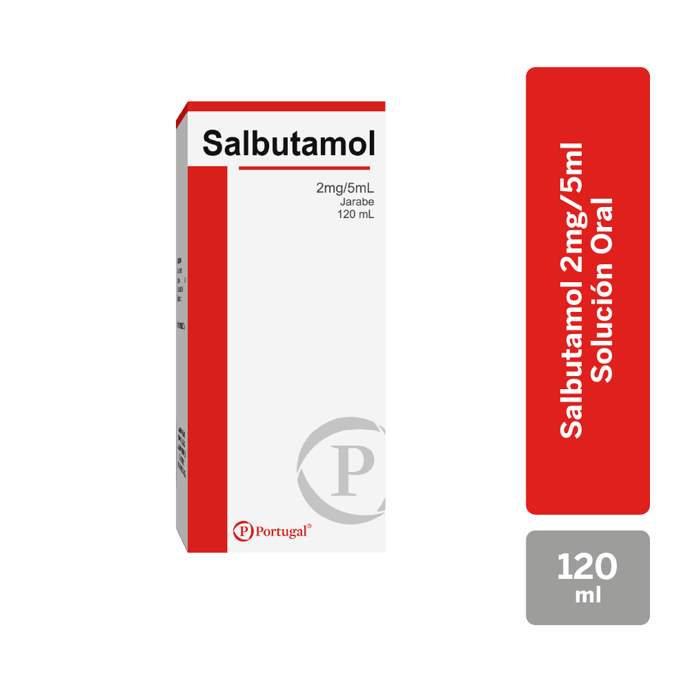 salbutamol 2 mg/5 ml jarabe frasco 120 ml