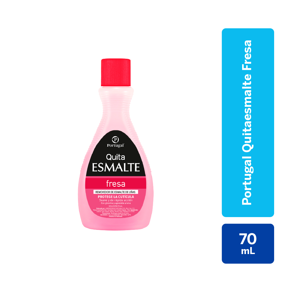 quita esmalte portugal fresa frasco 70 ml