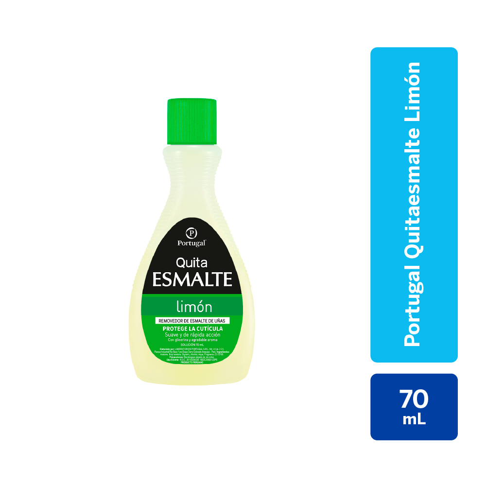 quita esmalte portugal limón frasco 70 ml
