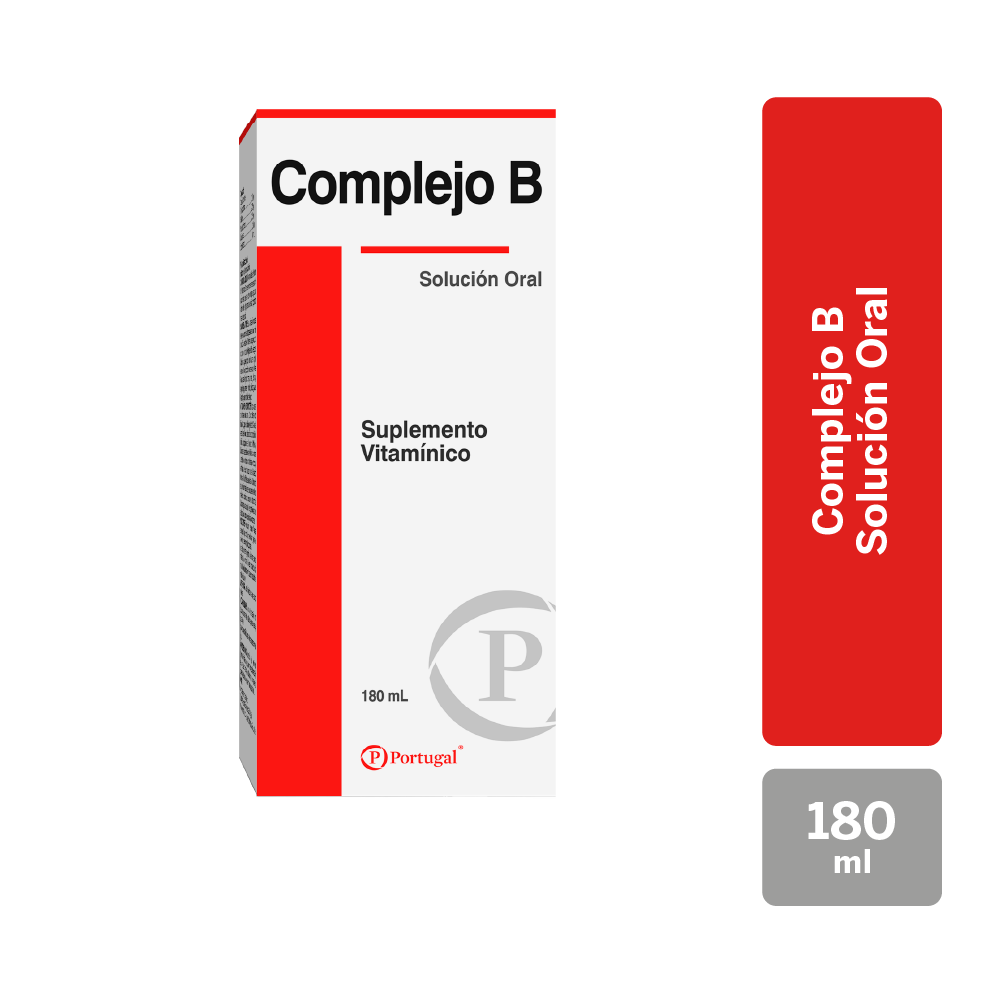 complejo b portugal jarabe frasco 180 ml
