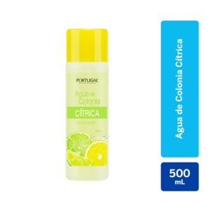 agua de colonia cítrica portugal frasco 500 ml