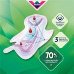 toallas higiénicas nosotras natural invisible paquete 8 un
