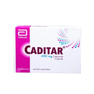 caditar 400mg cápsulas caja 10 un