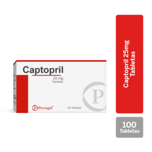 captopril 25mg tabletas