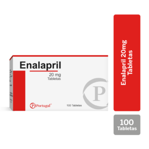 enalapril 20 mg tabletas caja 100 un