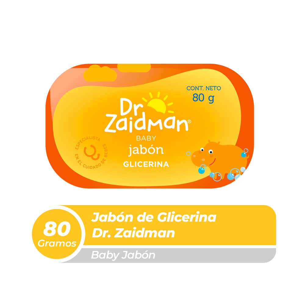 jabon zaidman glicerina barra 80 gr