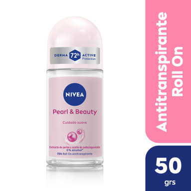desodorante roll on pearl beauty nivea frasco 50 ml