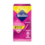 tampones nosotras regular con aplicador caja 8 un