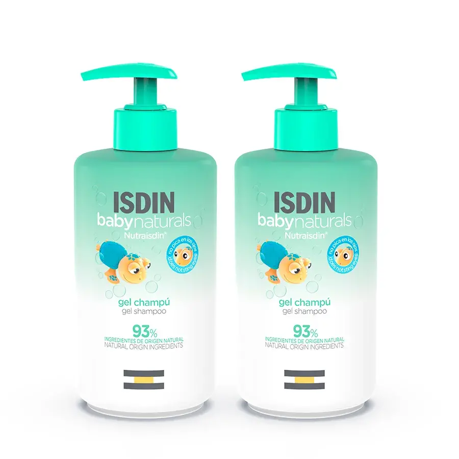 isdin loción corporal baby naturals frasco 400 ml