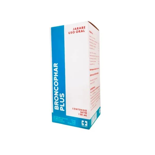 broncophar plus jarabe frasco 120 ml