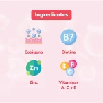 gummix gomitas total beauty frasco 90 un