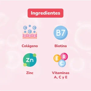 gummix gomitas total beauty frasco 90 un