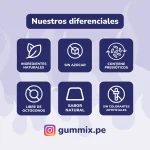 gummix gomitas para testosterona hombres frasco 90 un