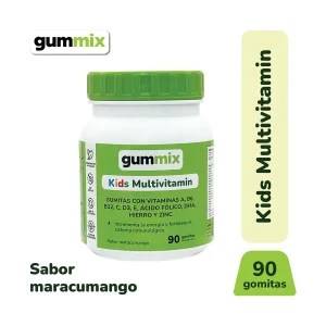 gummix gomitas kids energy para niños frasco 90 un