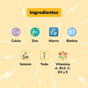 gummix gomitas energy booster para adultos frasco 90 un