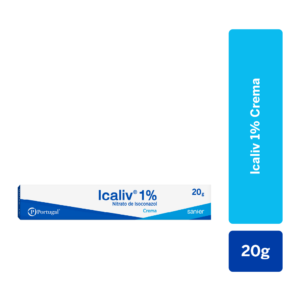 icaliv 1% crema tópica tubo 20 g