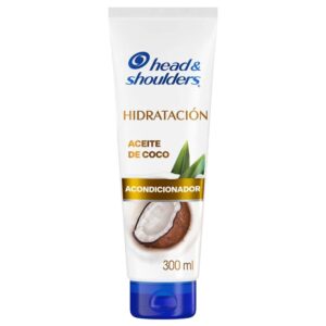 acondicionador head & shoulders hidratación aceite de coco frasco 300 ml