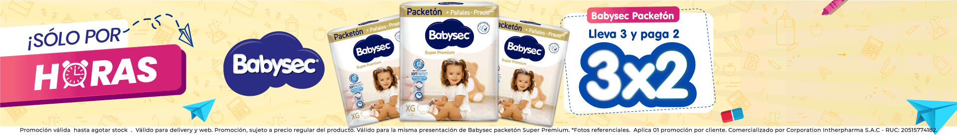 babysec 3x2 m10